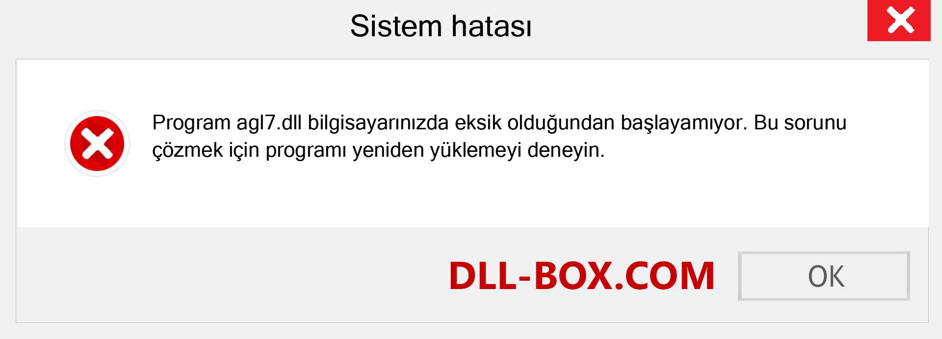 agl7.dll dosyası eksik mi? Windows 7, 8, 10 için İndirin - Windows'ta agl7 dll Eksik Hatasını Düzeltin, fotoğraflar, resimler